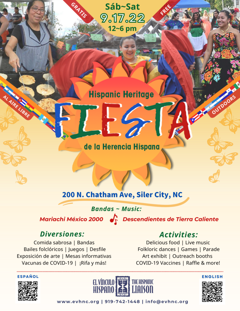 Hispanic Heritage Fiesta - Pittsboro-Siler City Convention & Visitors ...